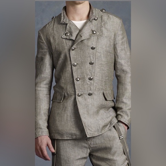 John Varvatos Hendrix Officer Jacket Size medium - Picture 2 of 11